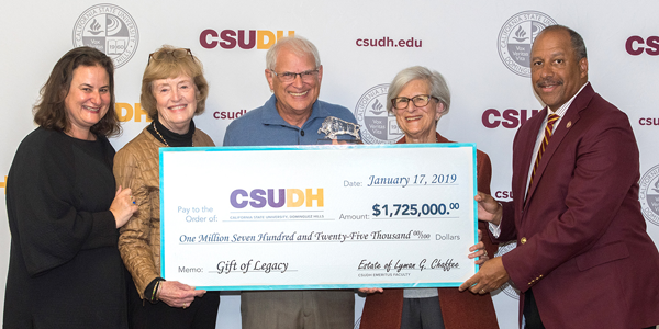 CSUDH Receives $1.725 Million Faculty Gift to Establish Endowed Chair